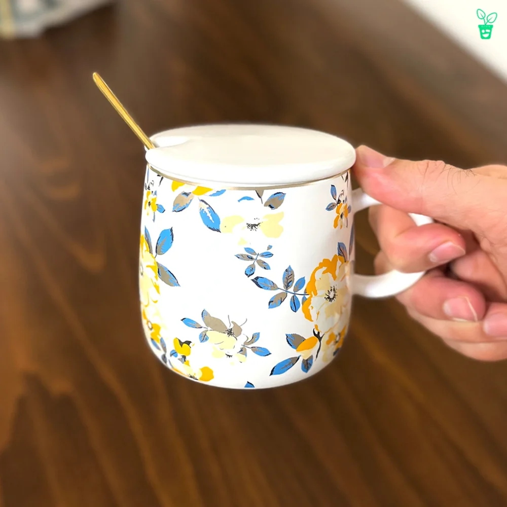 ماگ سرامیکی درب دار 102