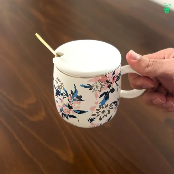 ماگ سرامیکی درب دار 101